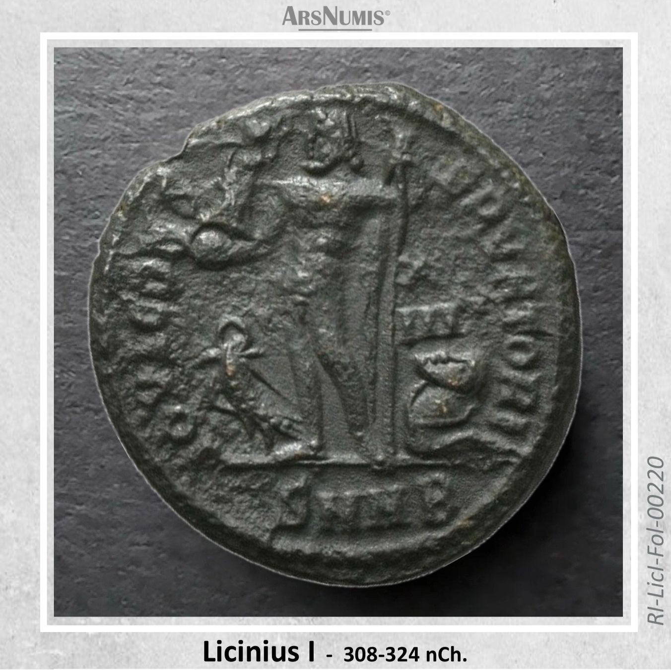 Tutti le monete: Römische Münze - Licinius I – Usato da Oberwil b. Zug venduto da ArsNumis 1