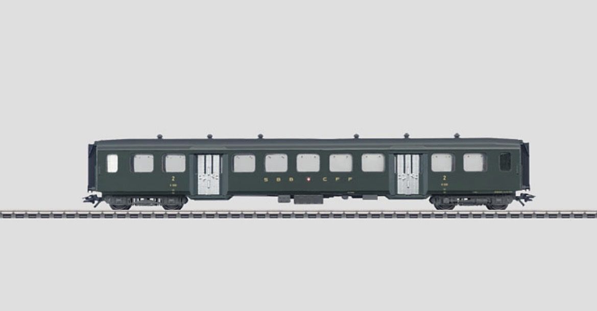 Märklin Modellini di ferrovie: Märklin 43370 – Usato da Rotkreuz venduto da smoeren