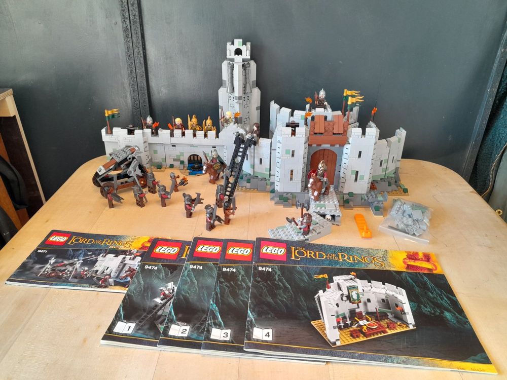 Lego 9474 9471 Herr der Ringe Lord Rings Rohan Helms Klamm | Kaufen auf ...