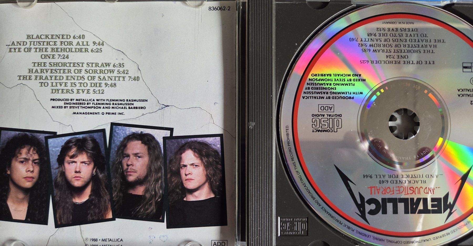 CD: Metallica - Justice for all... – Nuovo (secondo la descrizione) da Biberist venduto da Beaver58 1