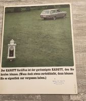 Original Opel Kadett CarAVan  – Sammlerstück!