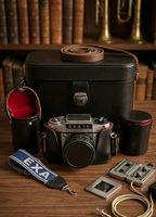 EXA 1b Kamera-Set – DDR Vintage Spiegelreflex-Klassiker
