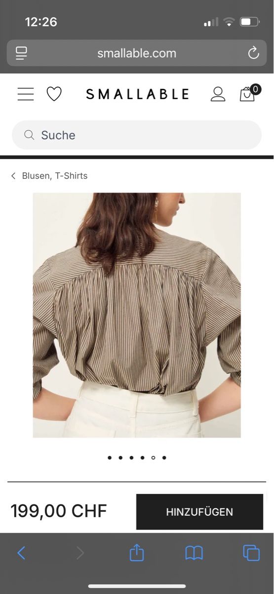 Sessun Blusen: SessunBluse, gestreift, Gr. S, neu! – Neu und originalverpackt aus Basel von la5404 4