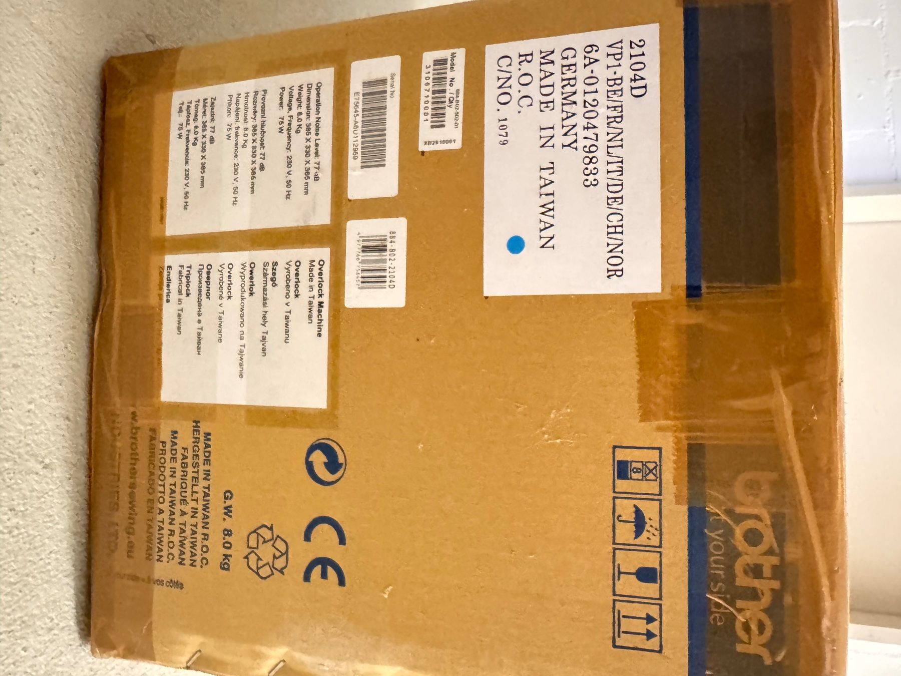 Brother Nähmaschinen: Overlock Brother New, not open – Neu und originalverpackt aus Birmensdorf ZH von nan_d5qd 2