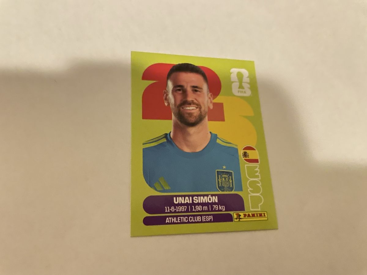 Panini Sammelbilder & Trading cards: FIFA WM 2026 Unai Simon ESP 2 – Neu (gemäss Beschreibung) aus Winterthur von Cobraforce