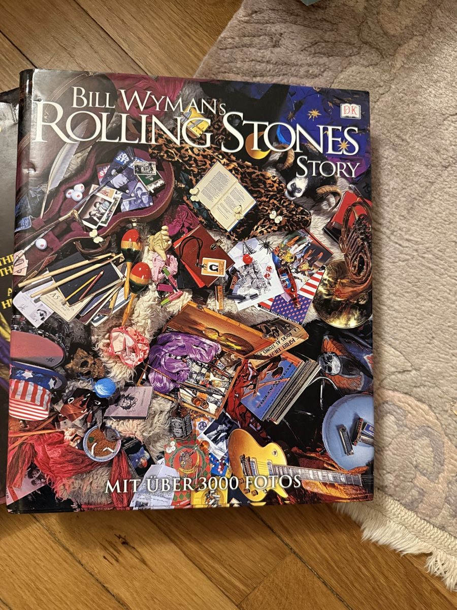 Libri: Bücher über die RollingStones – Usato da Basel venduto da Stars12355