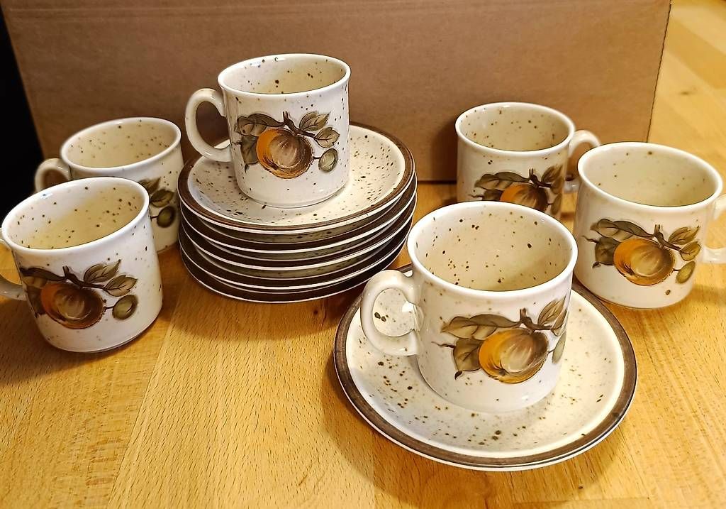 Set di piatti: Winterling Kirchenlamitz Bavaria Kaffee-Set, 15-teilig – Usato da Dielsdorf venduto da sanboss