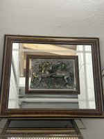Silberbild „Pferde“Creazioni Artistiche,Italien,925 Sterling