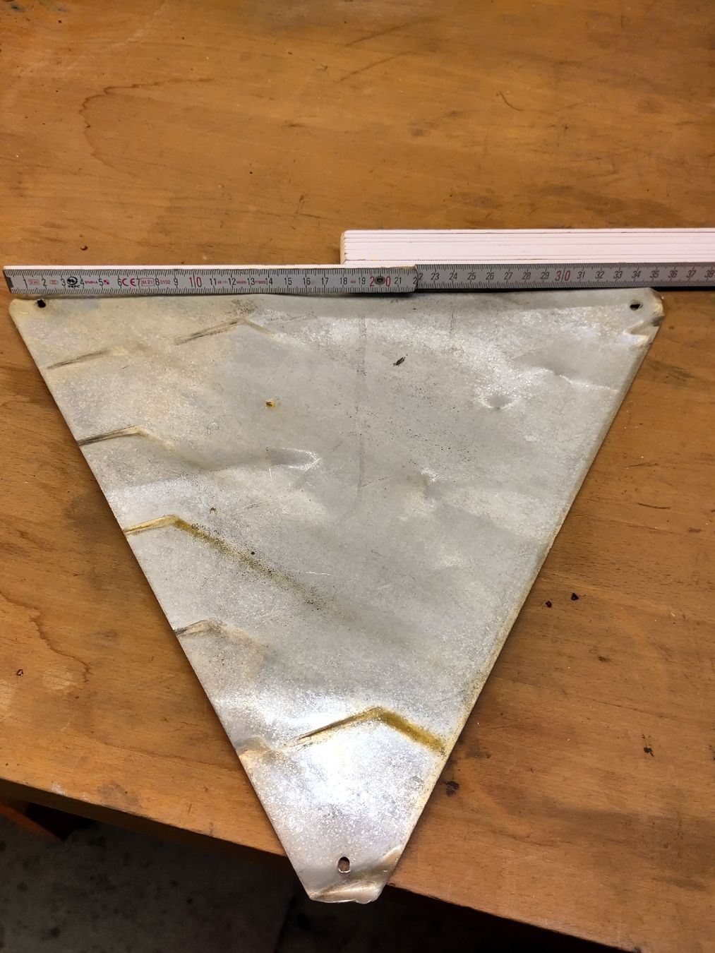 Insegne: Schild Brandgefahr aus Alu – Usato da Fräschels venduto da Kamefant 2