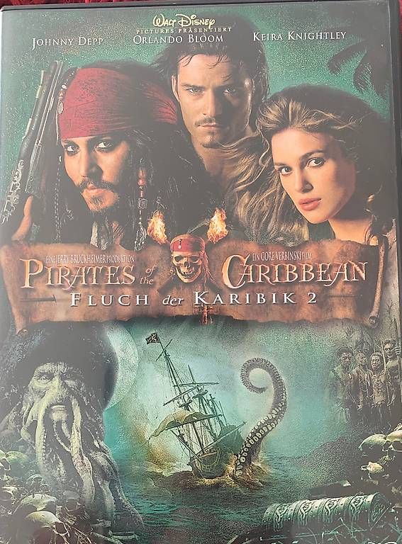 Tutti i DVDs: Fluch der Karibik 1, 2, 3 DVD – Usato da Eschenbach LU venduto da arin91 1