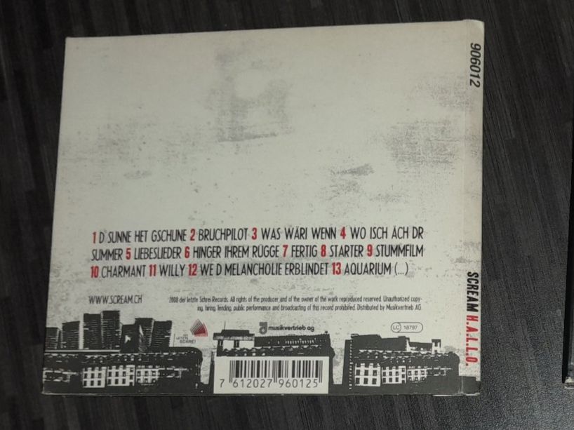 CD: Scream H.A.L.L.O.  CD – Usato da Steffisburg venduto da FutureOne 1