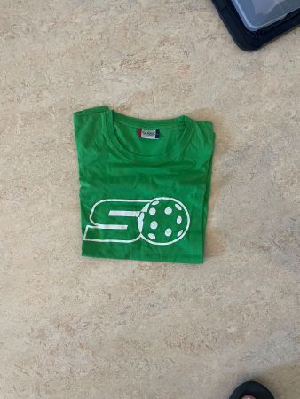 Stockschlag T-Shirt Grün