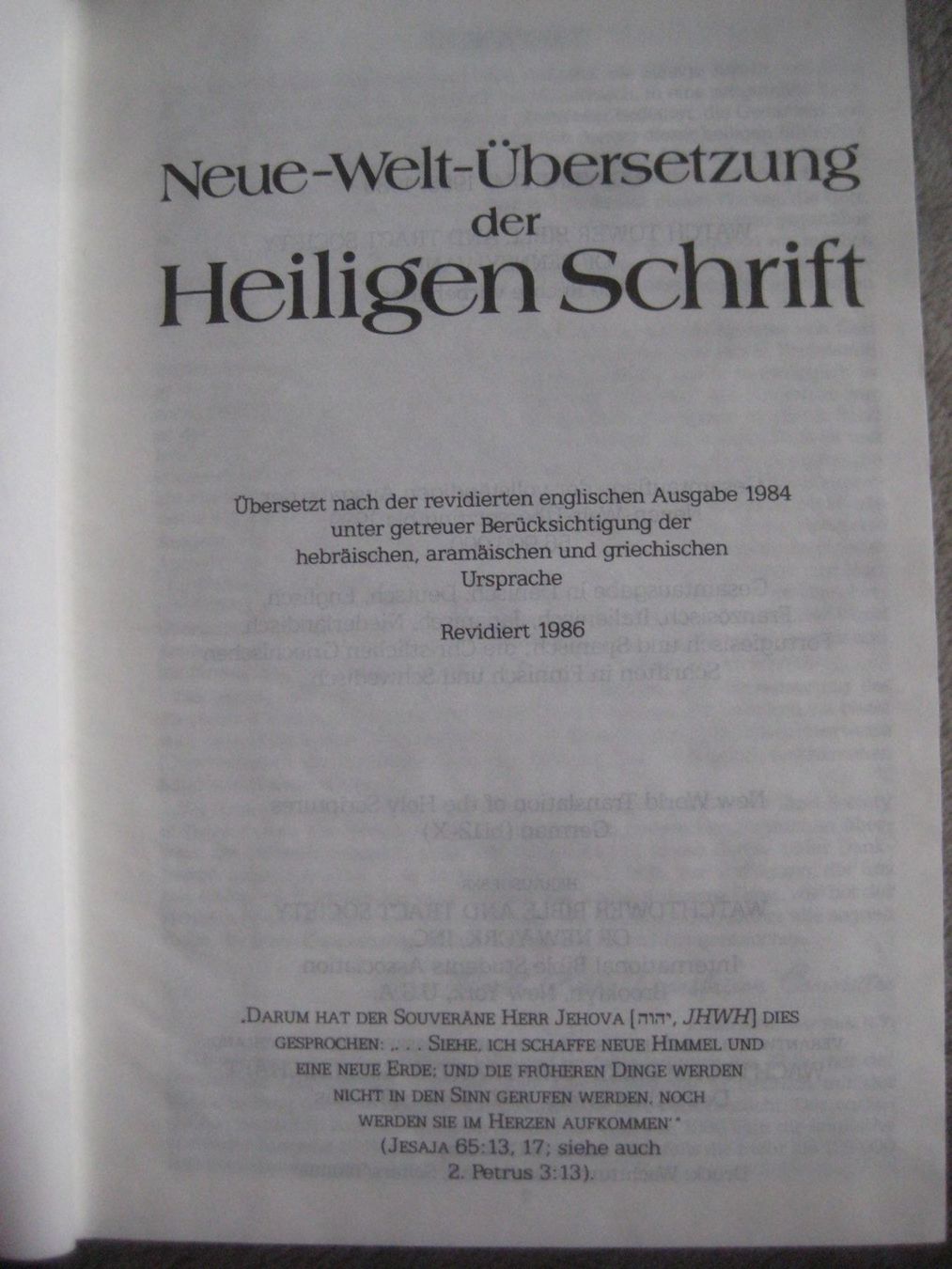 Bücher: DIE   BIBEL – Gebraucht aus Uster von flocke1 3
