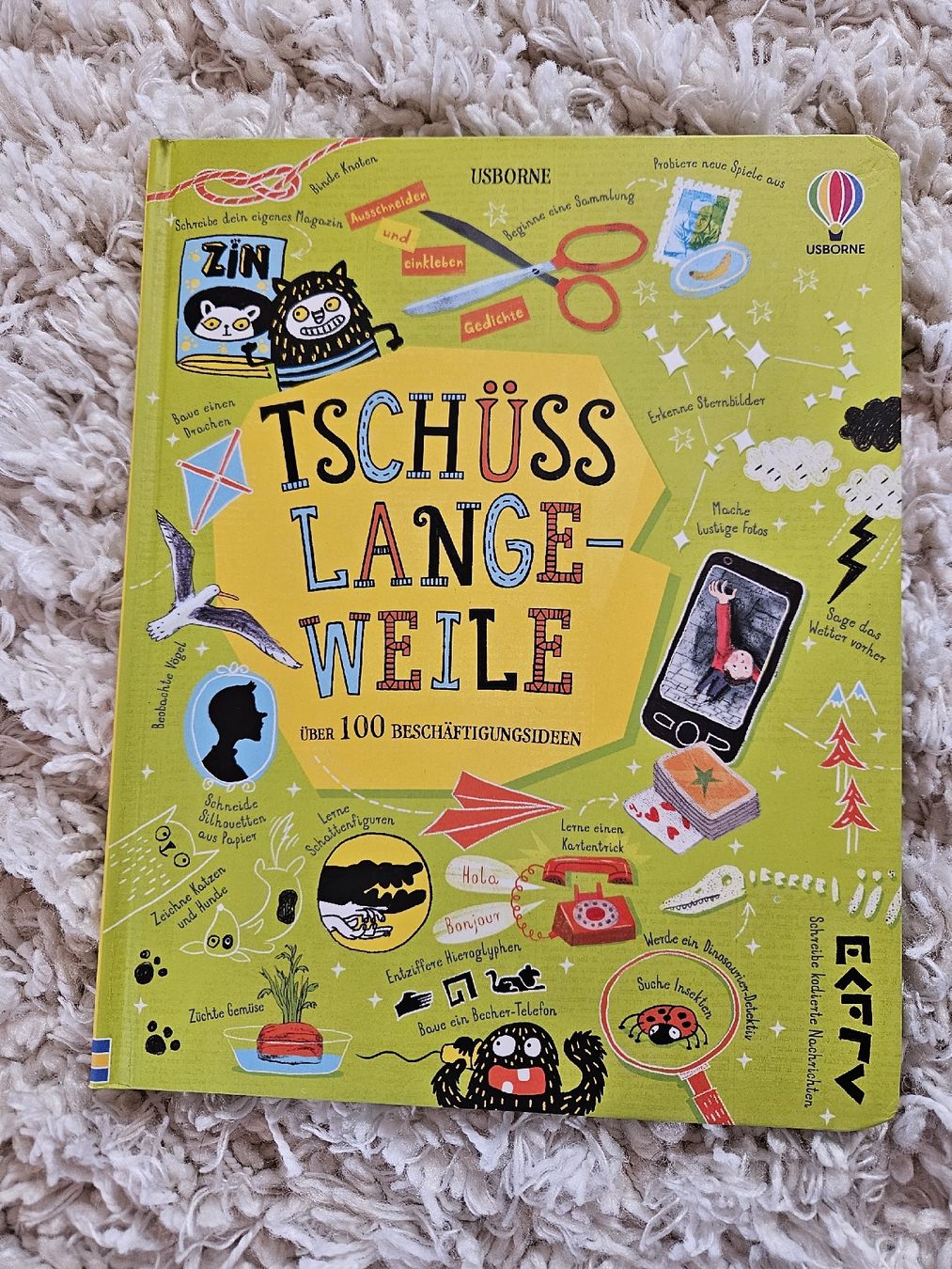 Libri: Usborne Buch Tschuess Langeweile 2er Set gebraucht – Usato da Merishausen venduto da NicoleB81 1