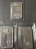 2x100 gr Palladium +1x100 gr Platin Orig verpackt