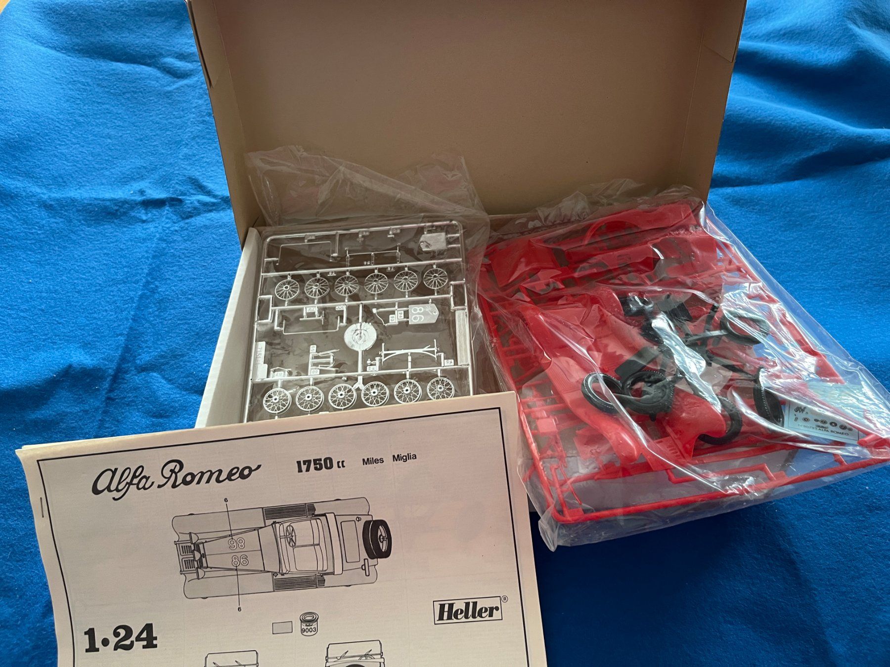 Heller Modellini d'auto: Heller Alfa Romeo 1750 6C – Usato da Kloten venduto da bigman35 5