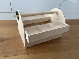 Holz Spielzeugkiste Werkzeugkiste Kinder - Top Zustand!