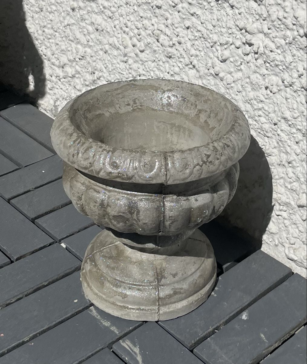 Blumentöpfe: Blumentopf Vase glitzernd – Neu und originalverpackt aus Au ZH von Jaggy4 2