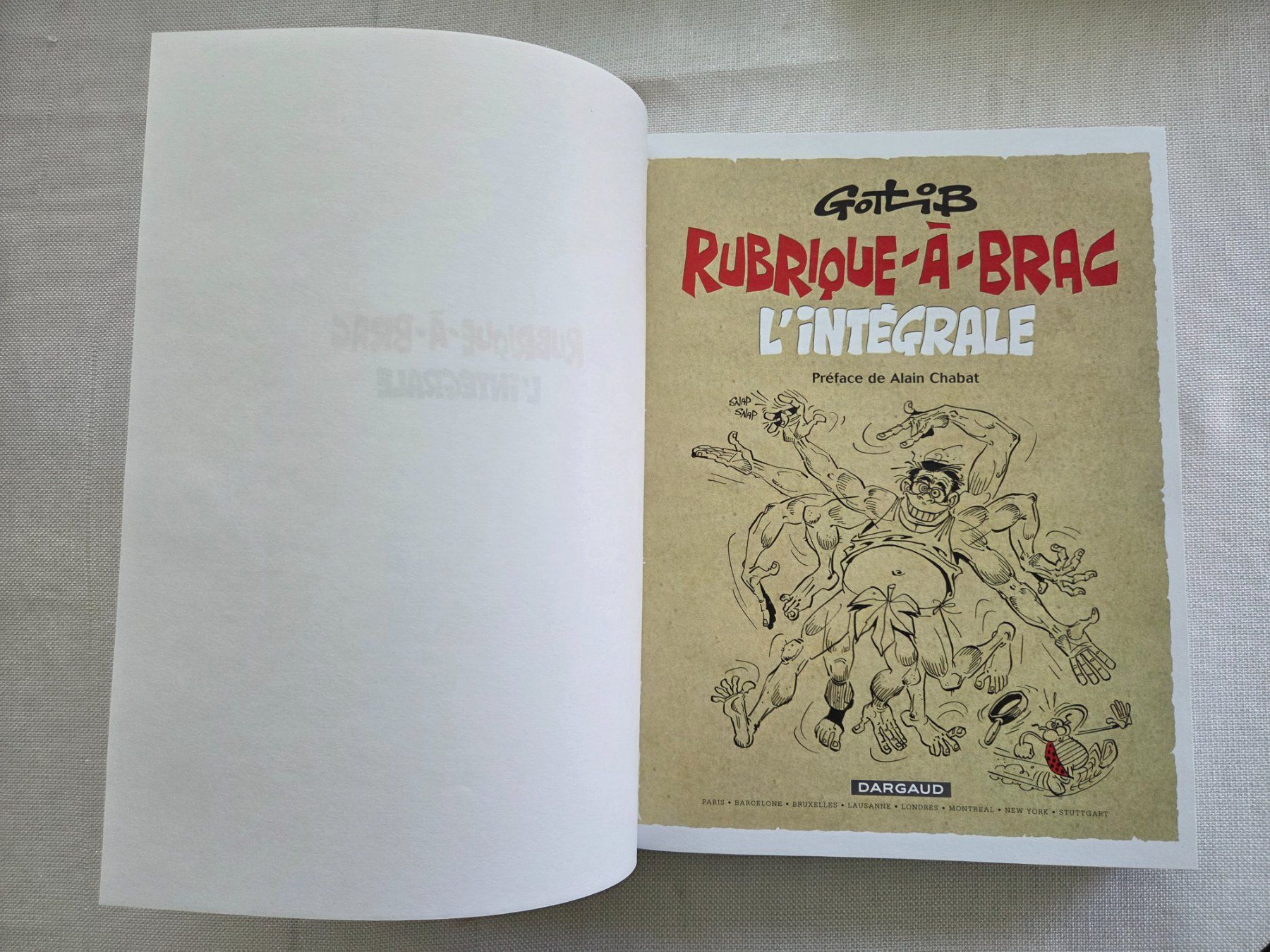 Comics: BD Intégrale Rubrique-à-Brac EO (TBE) Gotlib – Gebraucht aus Palézieux-Village von magic1980 2