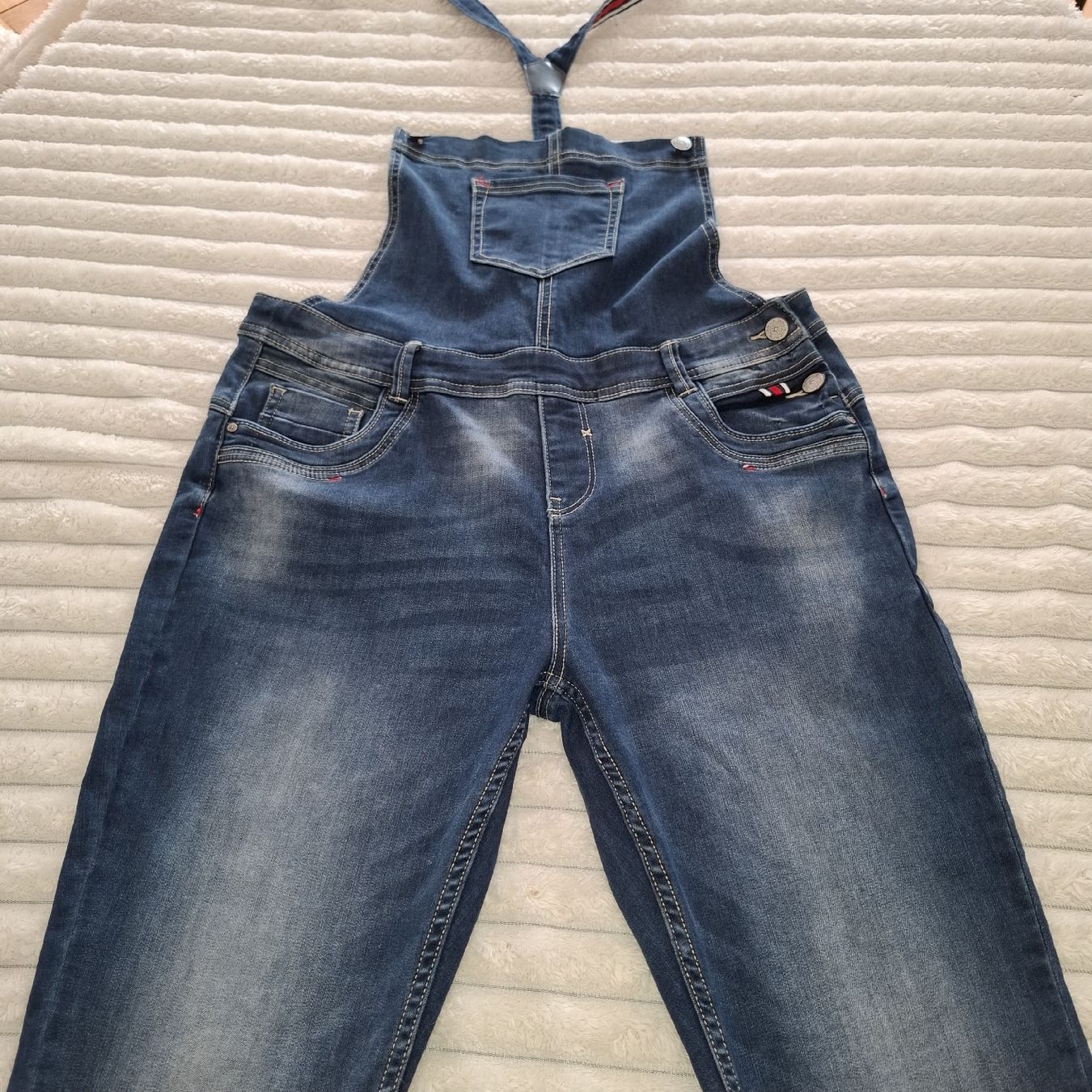 Jeans: Multiblu Salopette en Jeans - Taille 44 – Gebraucht aus Le Locle von QualiteExpress