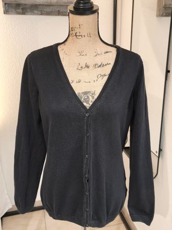 Strickjacke Colours of the World schwarz Grösse M