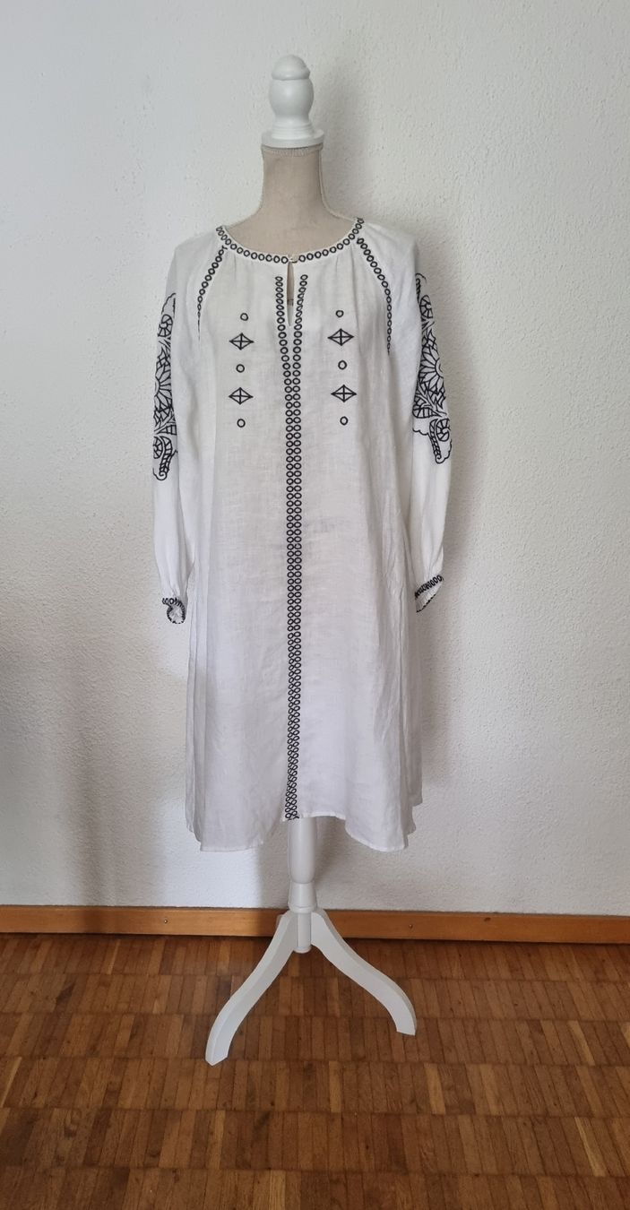 Kleider: Wunderschönes Leinenkleid von "ANGOOR" Gr. 38 – Neu (gemäss Beschreibung) aus Schneisingen von backstore24