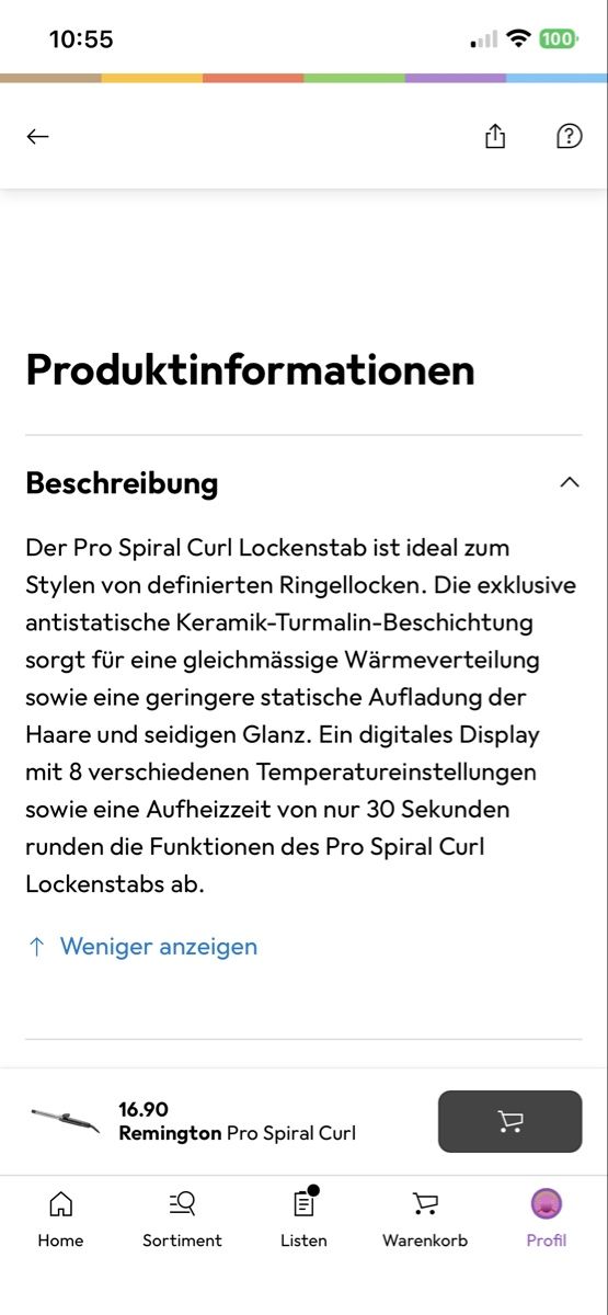 Remington Piastre & Arricciacapelli: Remington Pro Spiral Curl – Usato da Zürich venduto da eve_graf 4