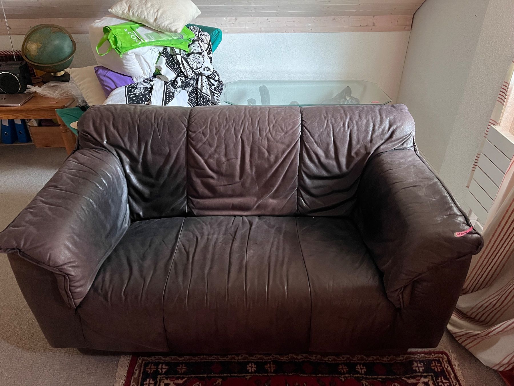 Pfister Sofas: Polstergruppe - Ledersofa braun gebraucht Grösse – Gebraucht aus Immensee von Shagay