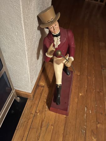 Dekorative Johnnie Walker Figur, Top Zustand, Vintage!