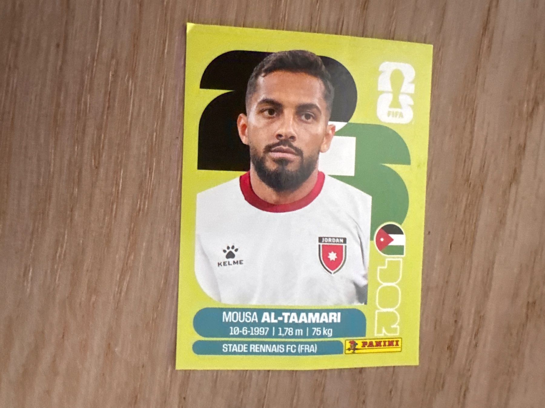 Panini Carte collezionabili: Panini 2026 JOR 15 – Usato da Lausanne venduto da FabienA