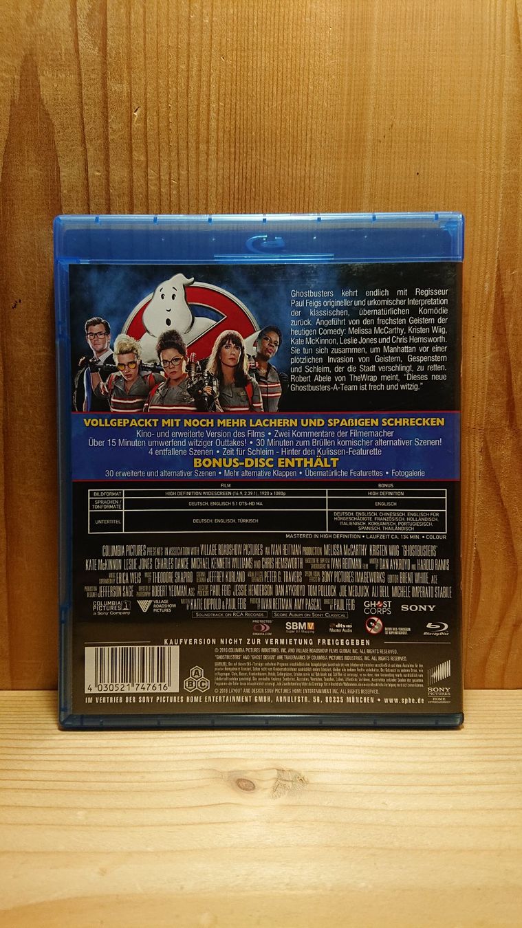 Tutti i DVDs: GHOSTBUSTERS Answer the Call Blu-Ray Extended Edition – Usato da Wilderswil venduto da Exebub 1