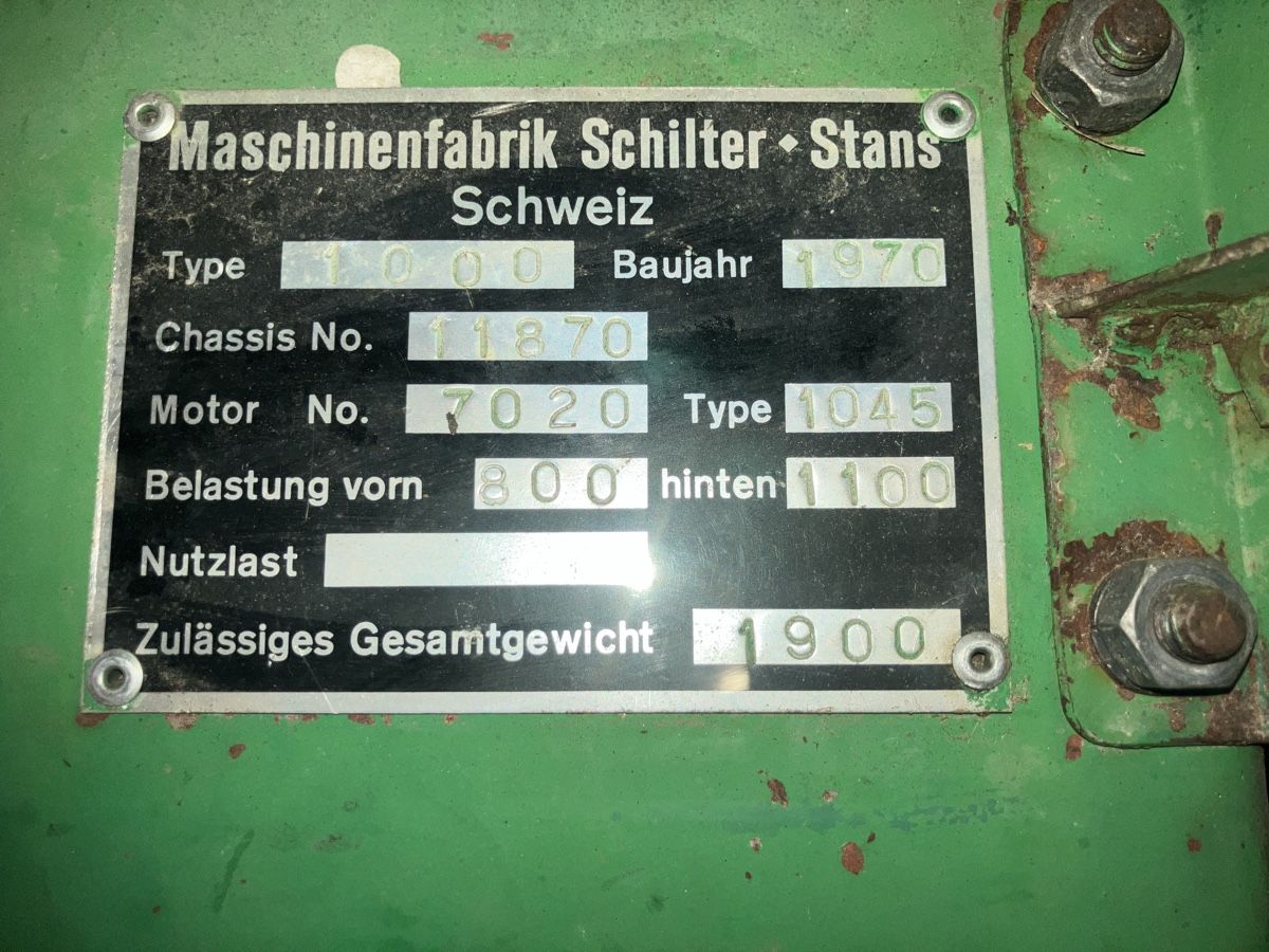 Alle Maschinen: Schilter 1000 – Gebraucht aus Engelberg von sep_vl5g 3