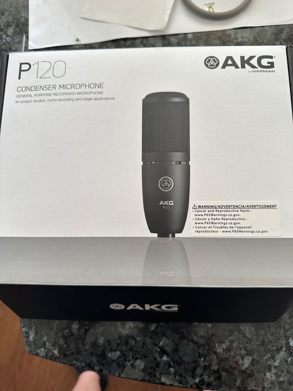 Akg Microfoni: AKG P120 Grossmembran Studio Mikrofon – Usato da Inwil venduto da Barmi0 1