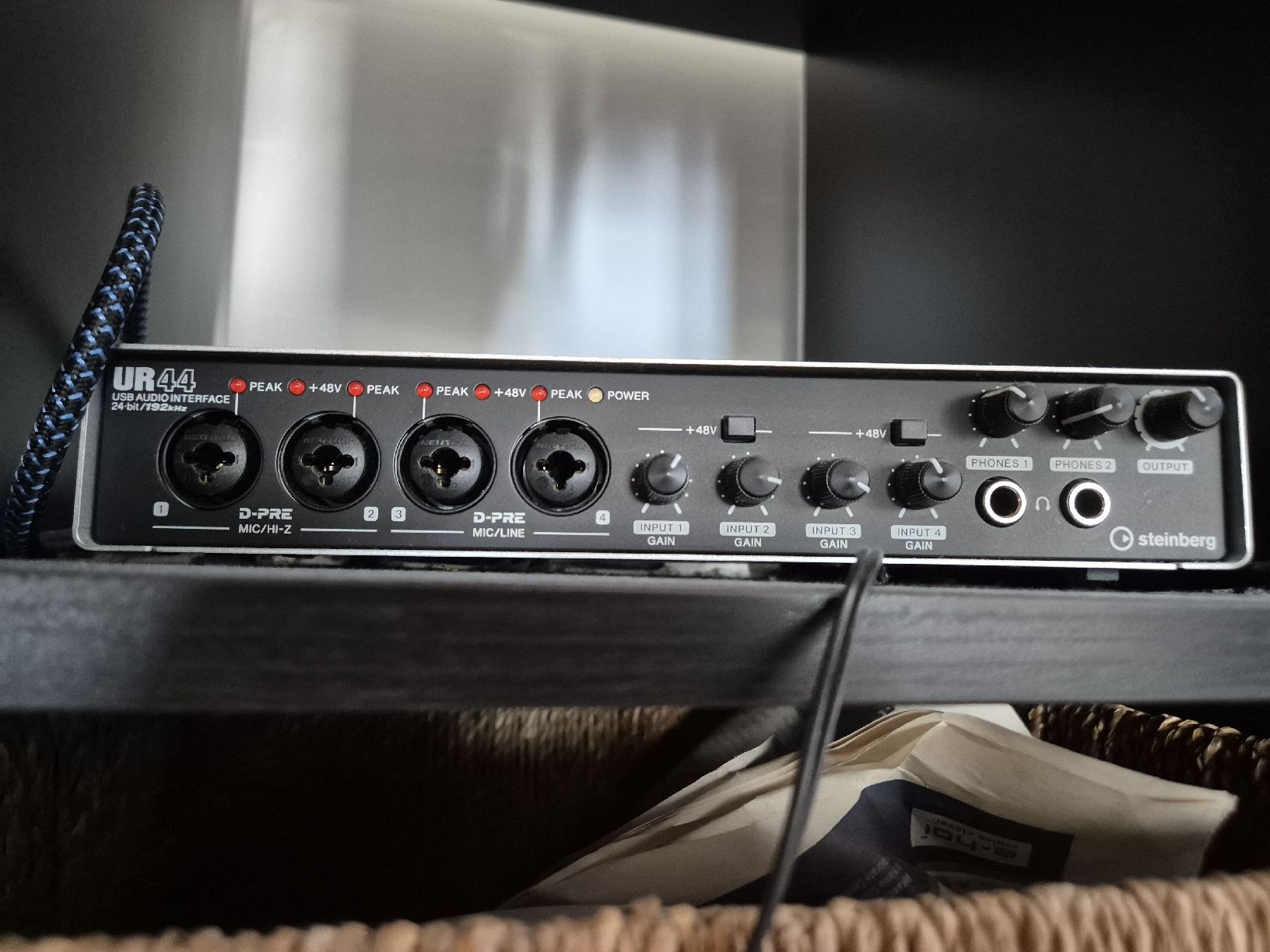 Yamaha Casse acustiche: Steinberg UR44 + 2 Yamaha HS7 +Sub HS8S – Usato da Zürich venduto da LADP 1