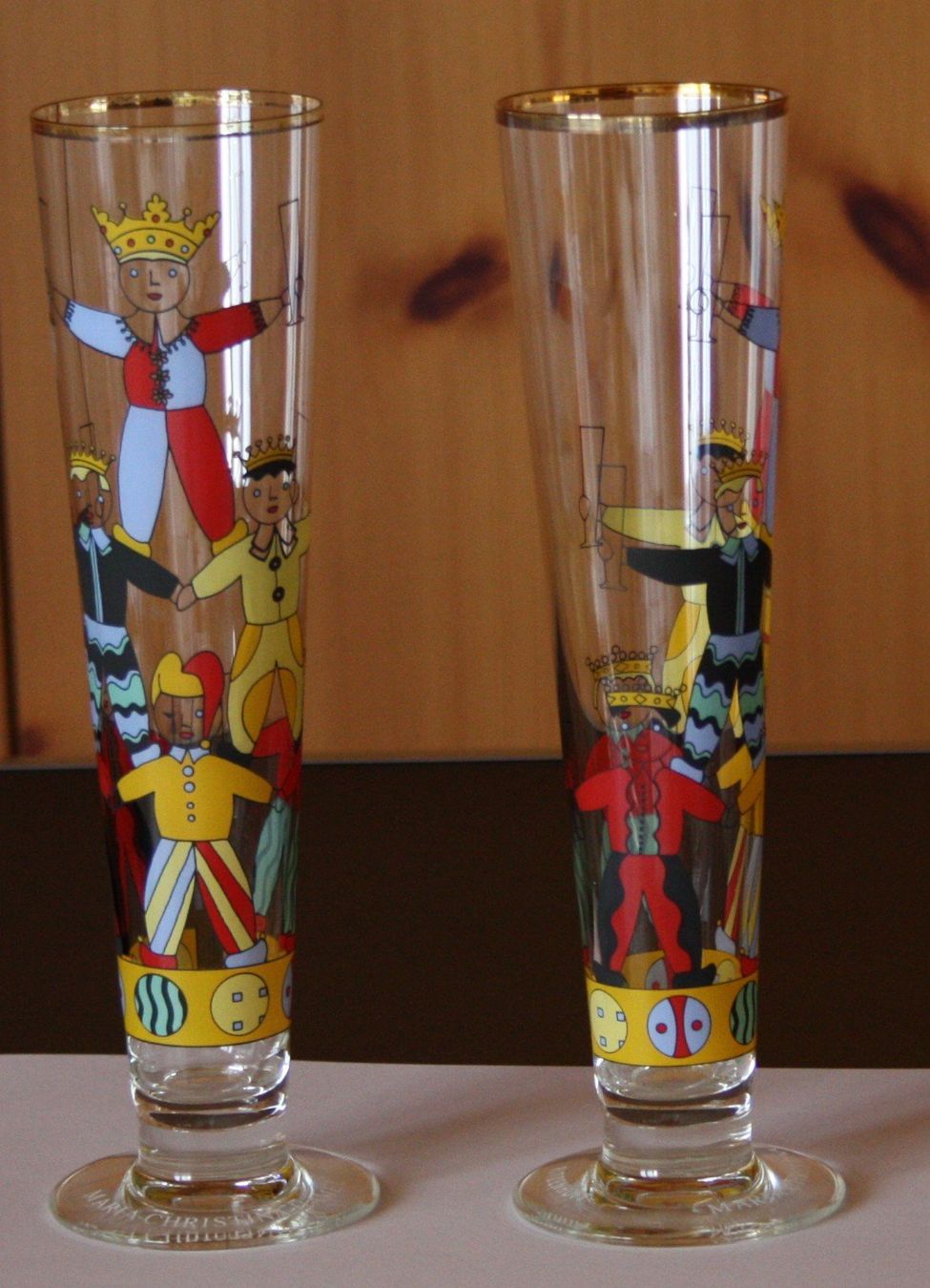 Bicchieri: 2 Tulpenglas Bierglas MARIA CHRISTINA HAMEL – Usato da Flüelen venduto da Diversicum-Shop 1
