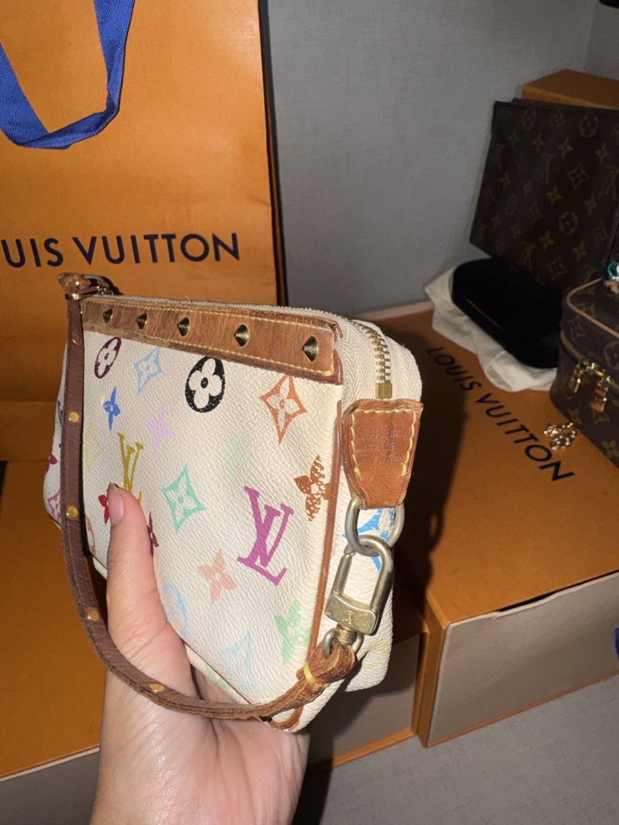 Louis Vuitton Borse da donna: Louis Vuitton Pochette multicolor 2004 – Usato da Widnau venduto da Pukpan_99 2