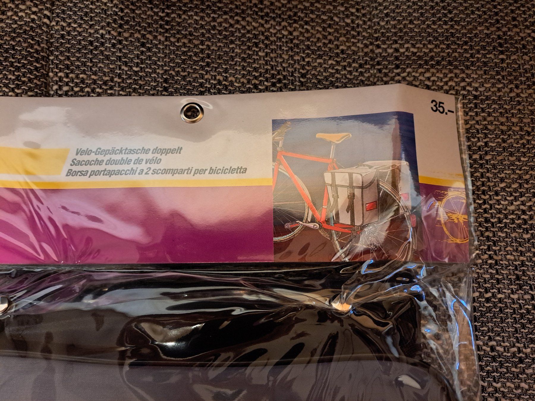 Taschen: Velo Gepäcktasche doppelt "Neu" – Neu und originalverpackt aus Domat-Ems von Oiteli68