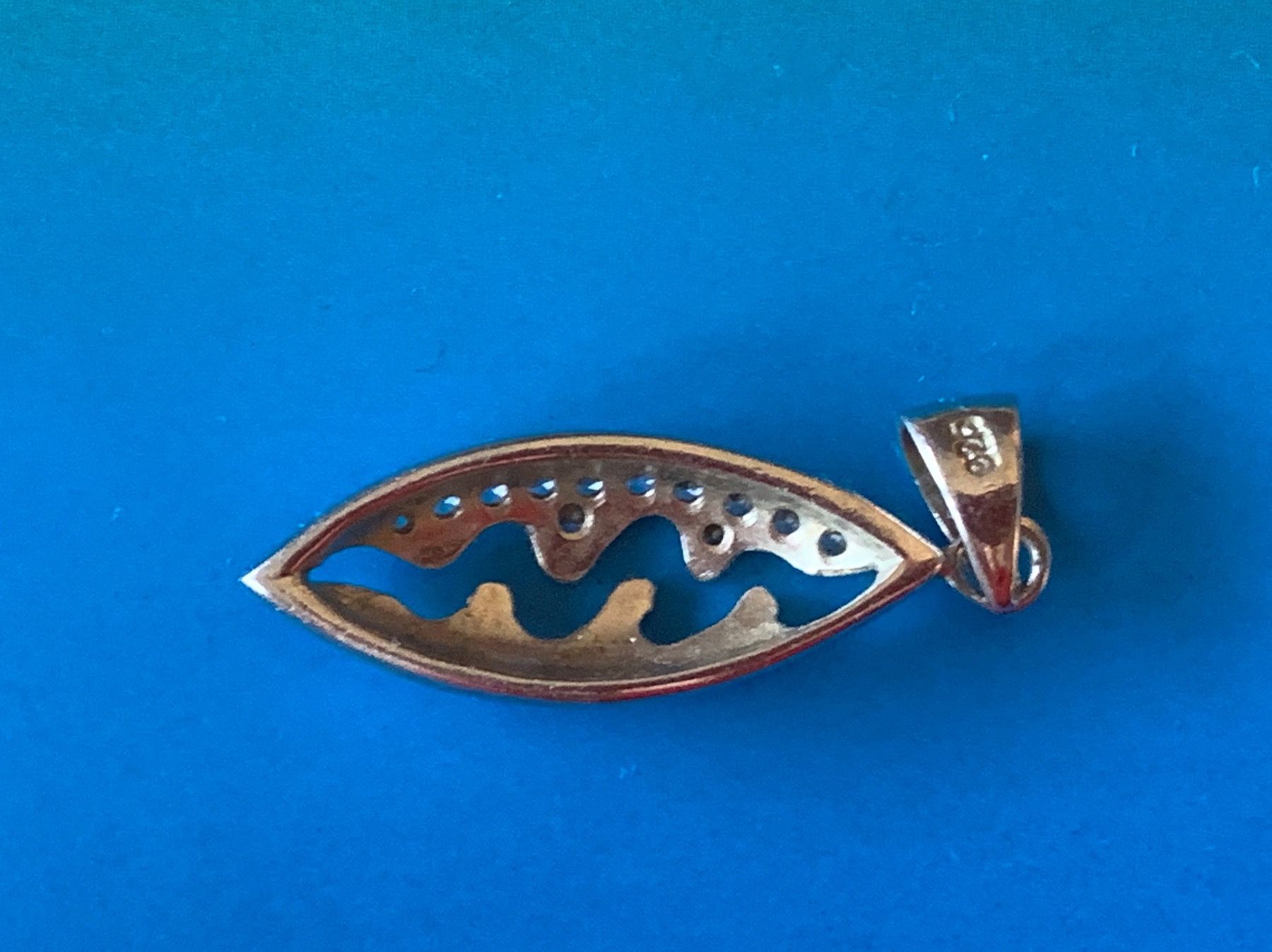 Ciondoli: Anhänger Silber mandelform stone – Usato da Dittingen venduto da Bellevista 8