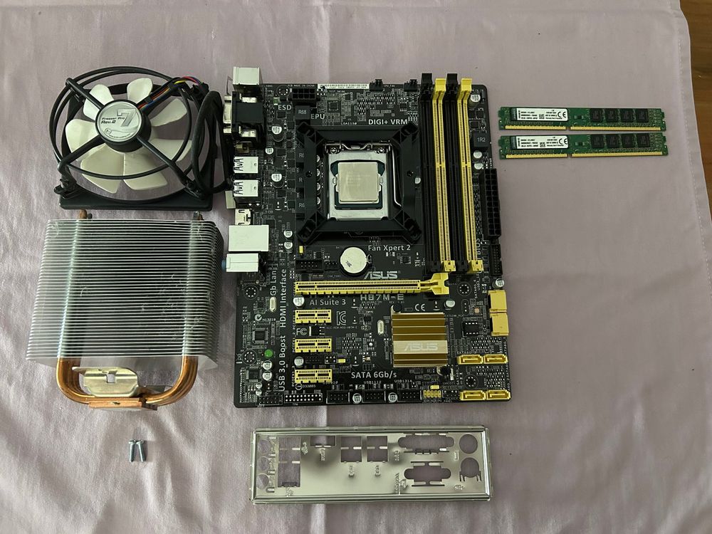 Intel Core i5-4670 mit Mainboard, RAM und Cooler | Kaufen auf Ricardo