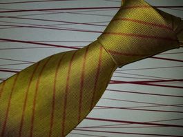 BULGARI Cravate en soie / seiden Krawatte (10 cm)
