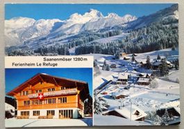 Saanenmöser, 1280 m, Ferienheim Le Refuge