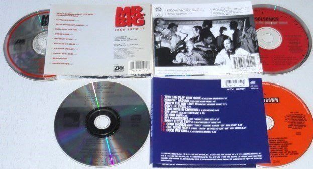 CD: 4CD's - Mr. Big, Solsonics, George Winston & Bobby Brown – Usato da Unterbäch VS venduto da diquq 2