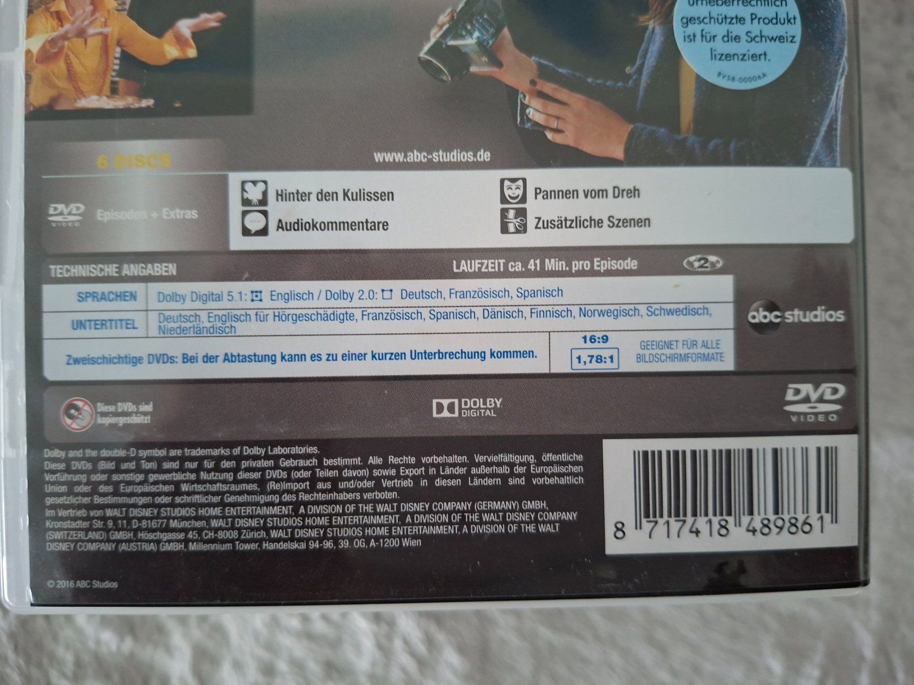 Tutti i DVDs: CASTLE   STAFFEL 1 - 8 – Usato da Aesch BL venduto da Burschi59 2