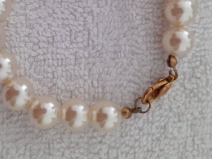 Bracciali & Braccialetti: Perlenarmband Modeschmuck Vintage – Usato da Yverdon venduto da DerStorchUndDieBiene 1