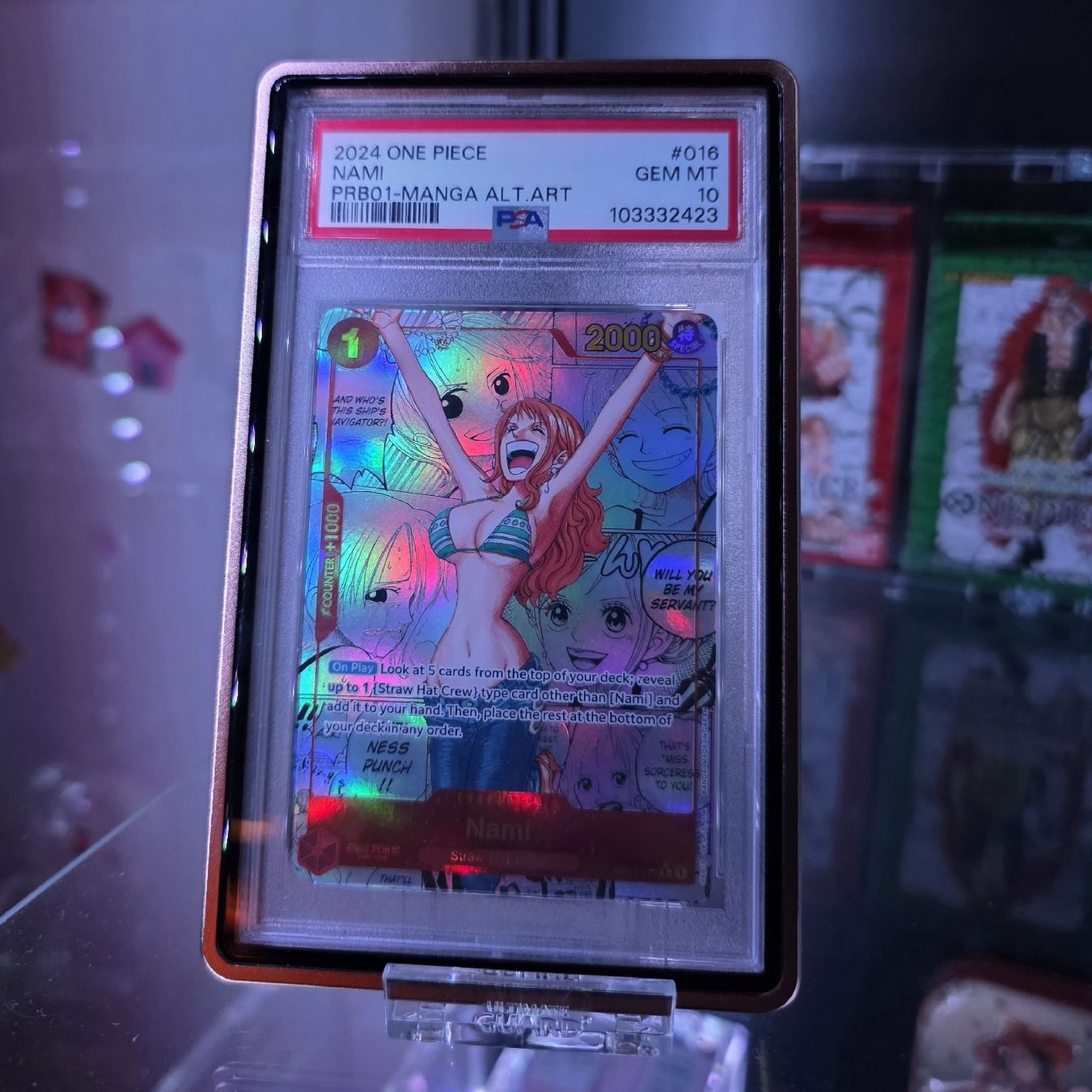 Bandai Carte collezionabili: One Piece - Nami Manga PSA10 – Nuovo (secondo la descrizione) da Bern venduto da HotOden