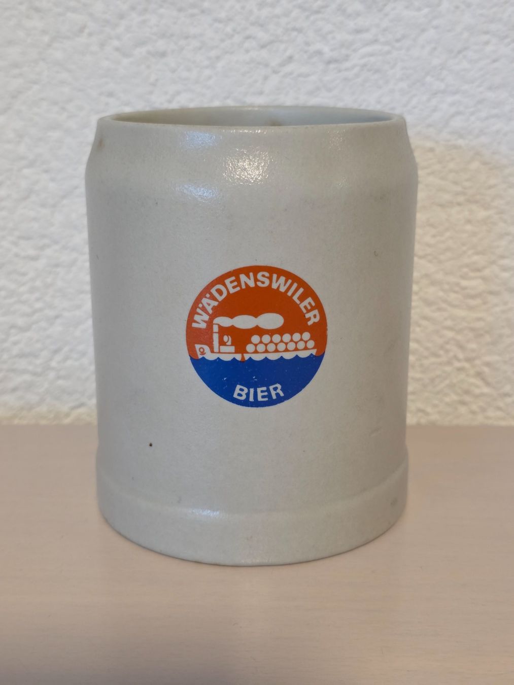 Bicchieri: Wädenswiler Bier Steingut Bierkrug / Humpen – Usato da Lommis venduto da 0815undmehr