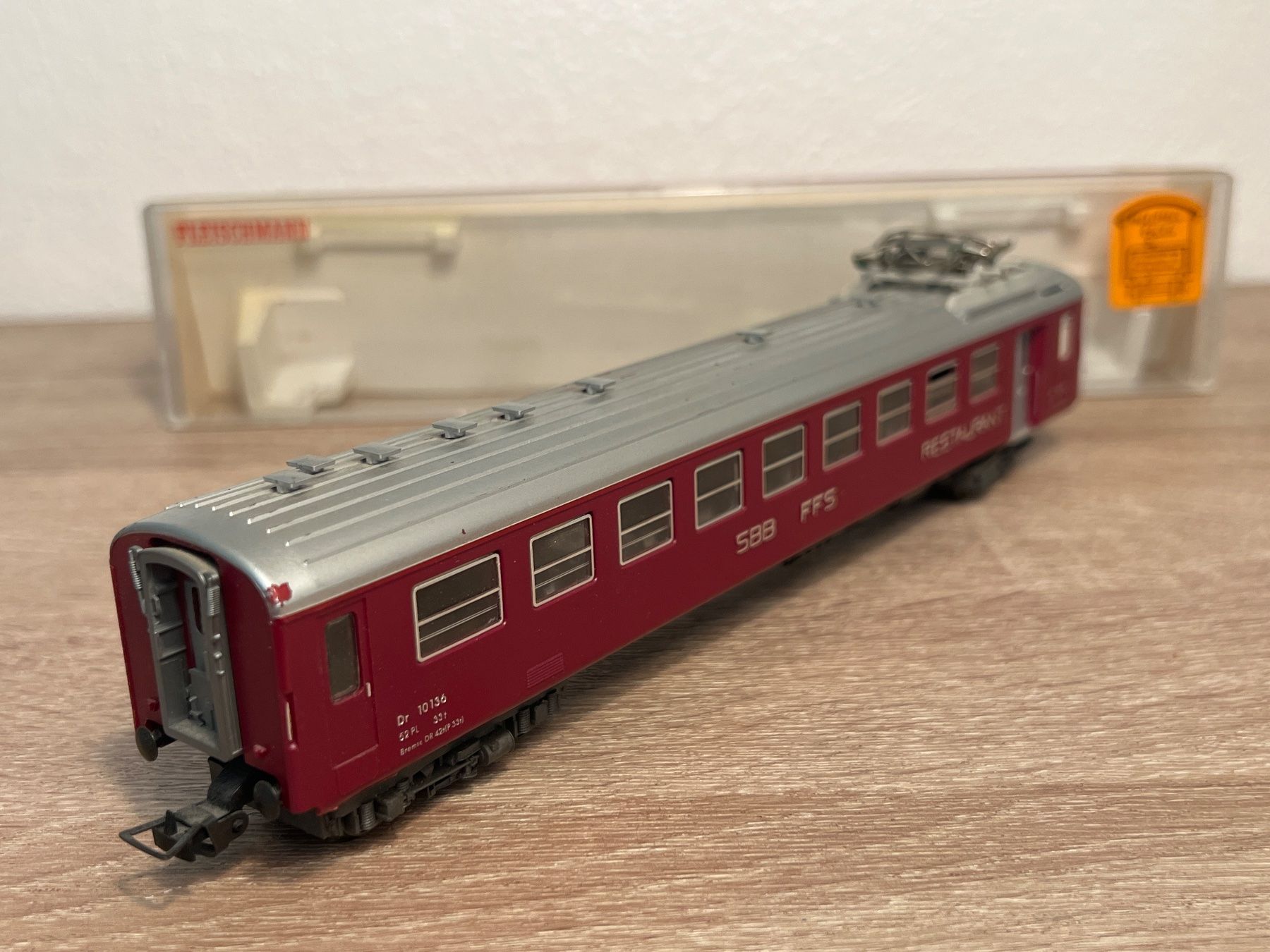 Fleischmann Modelleisenbahnen: Fleischmann 5131 Restaurant SBB H0 OVP – Gebraucht aus St-Aubin-Sauges von tantome 3