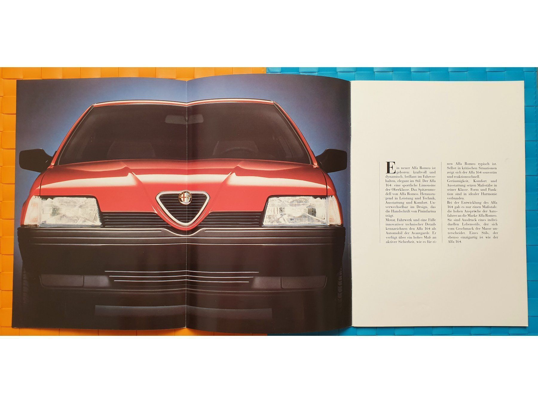 Riviste & Magazine: ALFA ROMEO 164 1988 - Prospekt / Katalog – Nuovo (secondo la descrizione) da Viganello venduto da CARLiteratur 2