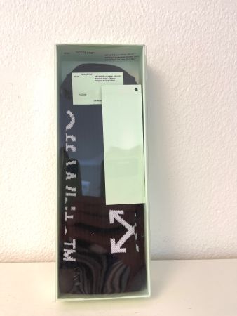 OFF-WHITE Arrows Socken Black O/S Neu in OVP