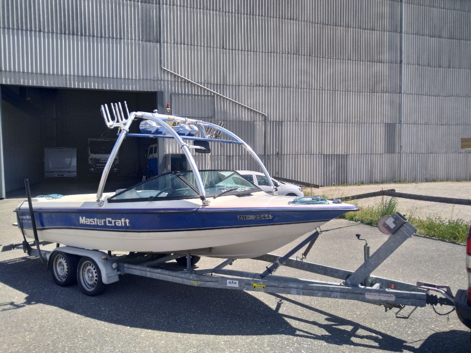 Mastercraft Barche: Mastercraft Pro Star 190 inklusive Trailer – Usato da rorbas venduto da fasching